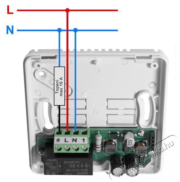 Elektrobock PT14-P-WIFI H&aacute;ztart&aacute;s / Otthon / K&uuml;lt&eacute;r - Okos otthon - Termoszt&aacute;t - 508074