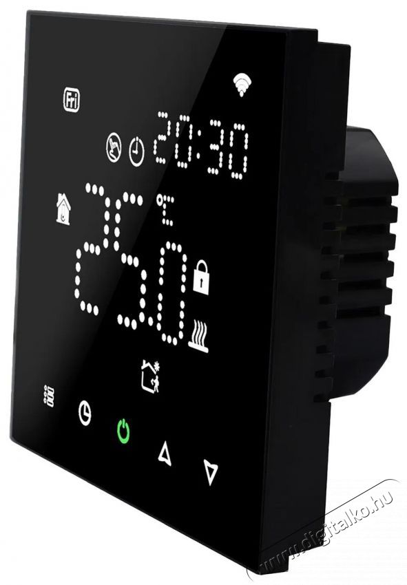 Elektrobock PT741B-EI, fekete H&aacute;ztart&aacute;s / Otthon / K&uuml;lt&eacute;r - Okos otthon - Termoszt&aacute;t - 508077