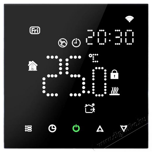 Elektrobock PT741B-EI, fekete H&aacute;ztart&aacute;s / Otthon / K&uuml;lt&eacute;r - Okos otthon - Termoszt&aacute;t - 508077