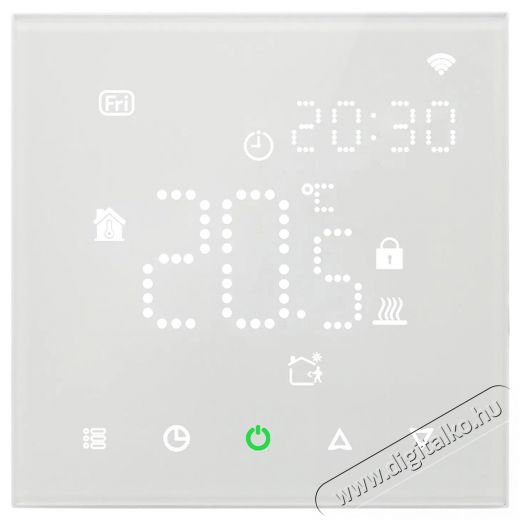 Elektrobock PT741W-EI, feh&eacute;r H&aacute;ztart&aacute;s / Otthon / K&uuml;lt&eacute;r - Okos otthon - Termoszt&aacute;t - 508078