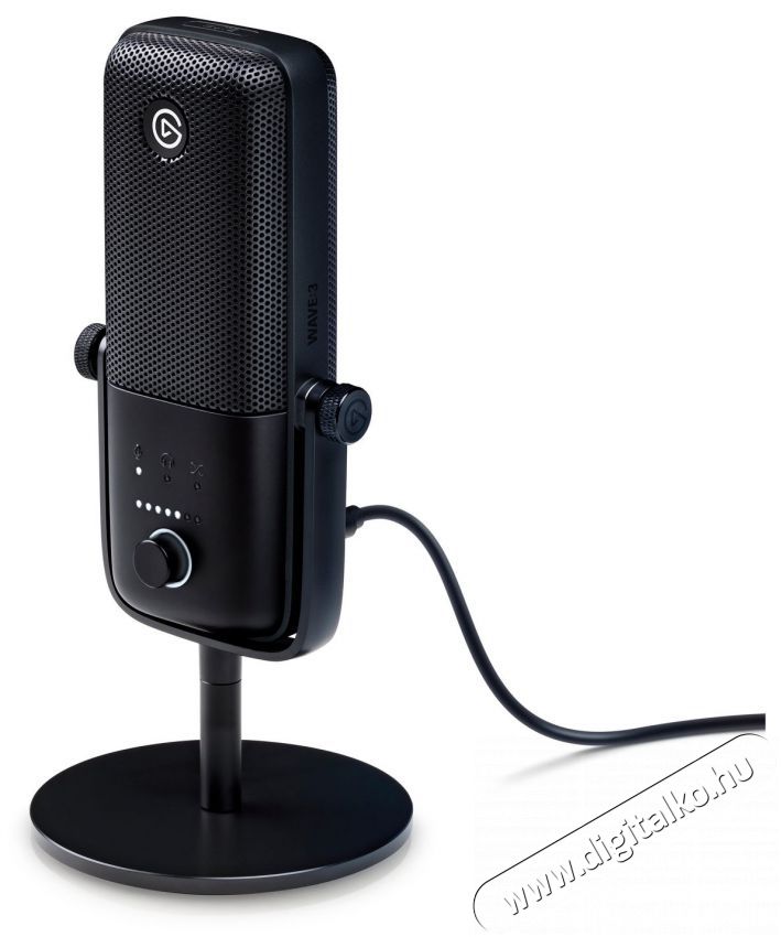 Elgato Wave: 3 Fot&oacute;-Vide&oacute; kieg&eacute;sz&iacute;tők - Mikrofon - Fot&oacute;-vide&oacute; mikrofon - 524707