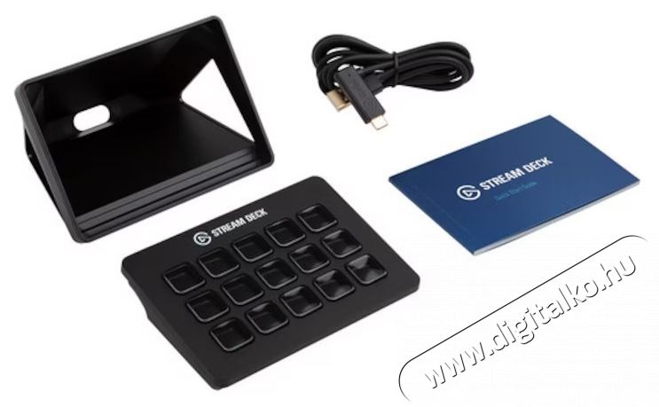 Elgato Stream Deck MK.2 vez&eacute;rlő, 15 gomb, &aacute;ll&iacute;that&oacute; &aacute;llv&aacute;ny, fekete Iroda &eacute;s sz&aacute;m&iacute;t&aacute;stechnika - Egy&eacute;b sz&aacute;m&iacute;t&aacute;stechnikai term&eacute;k - 533347