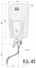 ELIZ EL 42 H&aacute;ztart&aacute;s / Otthon / K&uuml;lt&eacute;r - V&iacute;zmeleg&iacute;tő / bojler / t&aacute;rol&oacute; - Bojler / melegv&iacute;z t&aacute;rol&oacute; - 515375