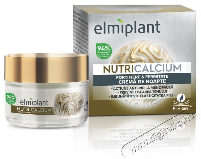 Elmiplant Elmiplant  nutriCalcium &eacute;jszakai kr&eacute;m, 50 ml Sz&eacute;ps&eacute;g&aacute;pol&aacute;s / Eg&eacute;szs&eacute;g - Arc / bőr &aacute;pol&aacute;s - Kieg&eacute;sz&iacute;tő - 536473