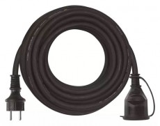 Emos P01810 hosszabb&iacute;t&oacute; gumik&aacute;bellel 10 m&eacute;ter - fekete H&aacute;ztart&aacute;s / Otthon / K&uuml;lt&eacute;r - Vil&aacute;g&iacute;t&aacute;s / elektromoss&aacute;g - H&aacute;l&oacute;zati eloszt&oacute; / hosszabb&iacute;t&oacute; / adapter - 369320