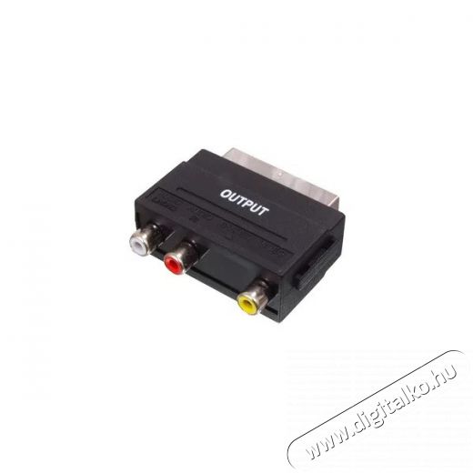 Emos K9304 Scart adapter Tv kieg&eacute;sz&iacute;tők - K&aacute;bel / csatlakoz&oacute; - Csatlakoz&oacute; / eloszt&oacute; / &aacute;talak&iacute;t&oacute; - 380069