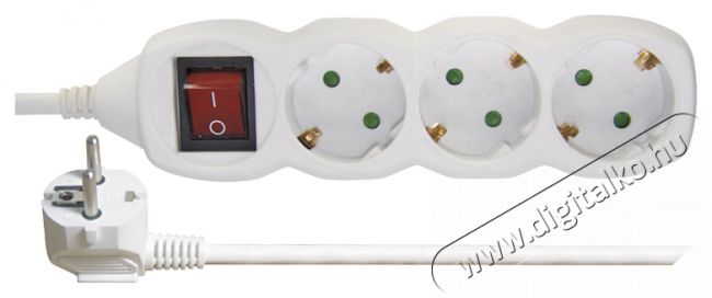 Emos P1325 Hosszabb&iacute;t&oacute; eloszt&oacute; H&aacute;ztart&aacute;s / Otthon / K&uuml;lt&eacute;r - Vil&aacute;g&iacute;t&aacute;s / elektromoss&aacute;g - H&aacute;l&oacute;zati eloszt&oacute; / hosszabb&iacute;t&oacute; / adapter - 382604