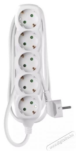 Emos P0521R 5 aljzat 1,5m&eacute;ter 1,5mm2 kapcsol&oacute; n&eacute;lk&uuml;li feh&eacute;r hosszabb&iacute;t&oacute; H&aacute;ztart&aacute;s / Otthon / K&uuml;lt&eacute;r - Vil&aacute;g&iacute;t&aacute;s / elektromoss&aacute;g - H&aacute;l&oacute;zati eloszt&oacute; / hosszabb&iacute;t&oacute; / adapter - 387335