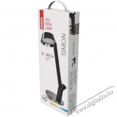Emos Z7613 SIMON LED asztali l&aacute;mpa H&aacute;ztart&aacute;s / Otthon / K&uuml;lt&eacute;r - Vil&aacute;g&iacute;t&aacute;s / elektromoss&aacute;g - Asztali l&aacute;mpa - 388617