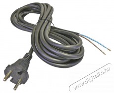 Emos S03250 Flexo gumi 5m 3×1,5mm2 fekete szerelhető kábel Iroda és számítástechnika - Számítógép tartozék - Táp kábel - 387744