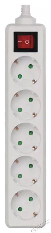 Emos P1520 5 aljzat k&aacute;bel n&eacute;lk&uuml;li kapcsol&oacute;s eloszt&oacute; H&aacute;ztart&aacute;s / Otthon / K&uuml;lt&eacute;r - Vil&aacute;g&iacute;t&aacute;s / elektromoss&aacute;g - H&aacute;l&oacute;zati eloszt&oacute; / hosszabb&iacute;t&oacute; / adapter - 387742