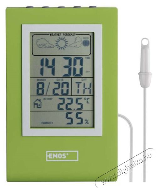 Emos E0117N meteorol&oacute;giai &aacute;llom&aacute;s H&aacute;ztart&aacute;s / Otthon / K&uuml;lt&eacute;r - Egy&eacute;b h&aacute;ztart&aacute;si term&eacute;k - 418595