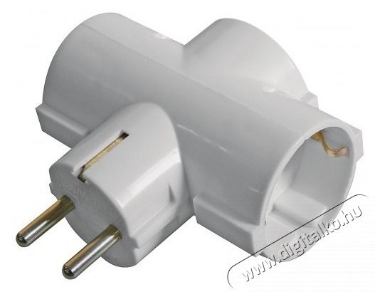 Emos P00242 3 aljzat 230V 10A f&ouml;ldelt feh&eacute;r T eloszt&oacute; H&aacute;ztart&aacute;s / Otthon / K&uuml;lt&eacute;r - Vil&aacute;g&iacute;t&aacute;s / elektromoss&aacute;g - H&aacute;l&oacute;zati eloszt&oacute; / hosszabb&iacute;t&oacute; / adapter - 429518