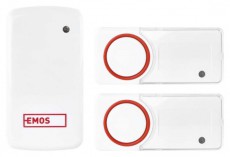 Emos P5750.2T AC vezet&eacute;k n&eacute;lk&uuml;li csengő H&aacute;ztart&aacute;s / Otthon / K&uuml;lt&eacute;r - Lak&aacute;sfelszerel&eacute;s - Csengő - 439309