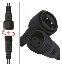 Emos D1AC01 10m, 100LED, IP44,12W, hideg CNT - kezdő k&eacute;szlet H&aacute;ztart&aacute;s / Otthon / K&uuml;lt&eacute;r - Vil&aacute;g&iacute;t&aacute;s / elektromoss&aacute;g - Led szalag / f&eacute;nyf&uuml;z&eacute;r - 456171
