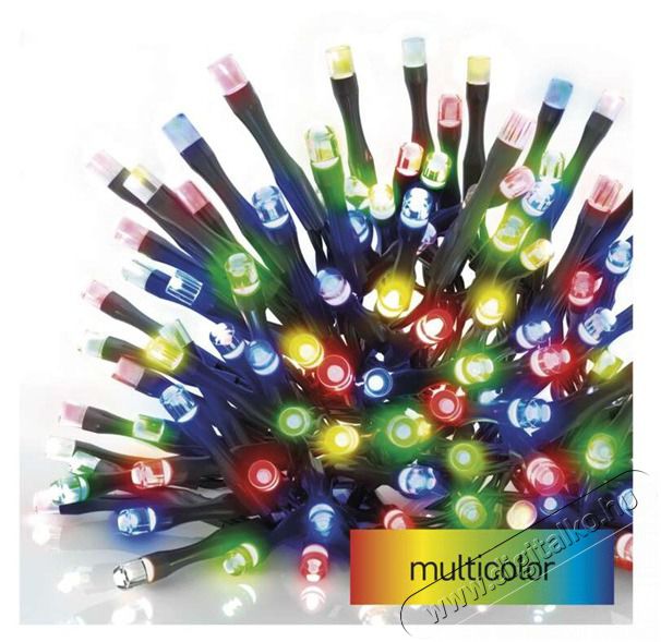 Emos D1AM03 10m 100LED IP44 sz&iacute;nes CNT - f&eacute;nyf&uuml;z&eacute;r H&aacute;ztart&aacute;s / Otthon / K&uuml;lt&eacute;r - Vil&aacute;g&iacute;t&aacute;s / elektromoss&aacute;g - Led szalag / f&eacute;nyf&uuml;z&eacute;r - 456110