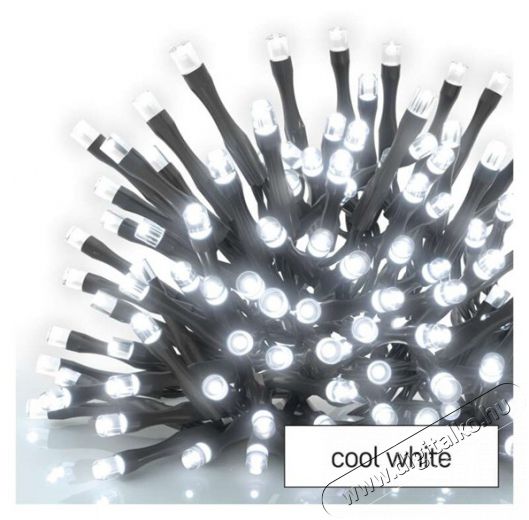 Emos D1CC01 j&eacute;gcsap 100LED IP44 hideg CNT - f&eacute;nyf&uuml;z&eacute;r H&aacute;ztart&aacute;s / Otthon / K&uuml;lt&eacute;r - Vil&aacute;g&iacute;t&aacute;s / elektromoss&aacute;g - Led szalag / f&eacute;nyf&uuml;z&eacute;r - 456120