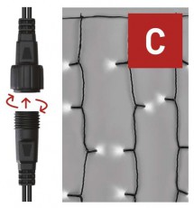 Emos D1EC01 1x2m 100LED IP44 hideg CNT - f&eacute;nyf&uuml;z&eacute;r f&uuml;gg&ouml;ny H&aacute;ztart&aacute;s / Otthon / K&uuml;lt&eacute;r - Vil&aacute;g&iacute;t&aacute;s / elektromoss&aacute;g - Led szalag / f&eacute;nyf&uuml;z&eacute;r - 456123