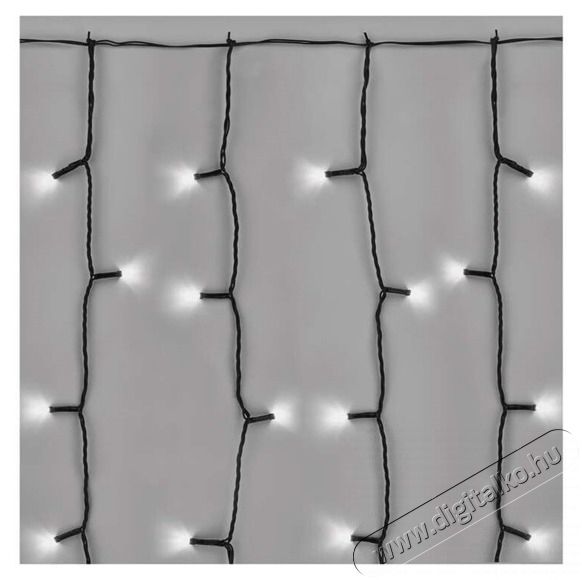 Emos D1EC01 1x2m 100LED IP44 hideg CNT - f&eacute;nyf&uuml;z&eacute;r f&uuml;gg&ouml;ny H&aacute;ztart&aacute;s / Otthon / K&uuml;lt&eacute;r - Vil&aacute;g&iacute;t&aacute;s / elektromoss&aacute;g - Led szalag / f&eacute;nyf&uuml;z&eacute;r - 456123