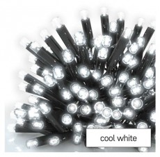 Emos D2AC01 5M 50LED IP44 hidegfeh&eacute;r CNT PRO - f&eacute;nyf&uuml;z&eacute;r H&aacute;ztart&aacute;s / Otthon / K&uuml;lt&eacute;r - Vil&aacute;g&iacute;t&aacute;s / elektromoss&aacute;g - Led szalag / f&eacute;nyf&uuml;z&eacute;r - 456125