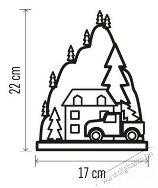 Emos DCWW17 kar&aacute;csonyi t&aacute;jk&eacute;p belt&eacute;ri/meleg feh&eacute;r/időz&iacute;tős fa kar&aacute;csonyi LED dekor&aacute;ci&oacute; H&aacute;ztart&aacute;s / Otthon / K&uuml;lt&eacute;r - Vil&aacute;g&iacute;t&aacute;s / elektromoss&aacute;g - Hangulat teremtő vil&aacute;g&iacute;t&aacute;s - 456511