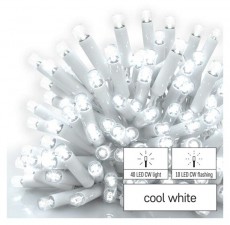 Emos D2CC04 j&eacute;gcsap 3M 50LED IP44 hidegfeh&eacute;r időz&iacute;tővel CNT PRO - f&eacute;nyf&uuml;z&eacute;r H&aacute;ztart&aacute;s / Otthon / K&uuml;lt&eacute;r - Vil&aacute;g&iacute;t&aacute;s / elektromoss&aacute;g - Led szalag / f&eacute;nyf&uuml;z&eacute;r - 458632