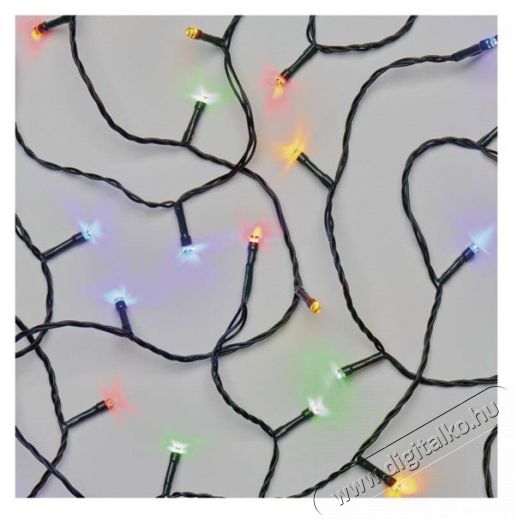 Emos D4AM08 12m/120LED/k&uuml;l-belt&eacute;ri/t&ouml;bbsz&iacute;nű kar&aacute;csonyi LED f&eacute;nyf&uuml;z&eacute;r H&aacute;ztart&aacute;s / Otthon / K&uuml;lt&eacute;r - Vil&aacute;g&iacute;t&aacute;s / elektromoss&aacute;g - Hangulat teremtő vil&aacute;g&iacute;t&aacute;s - 456774