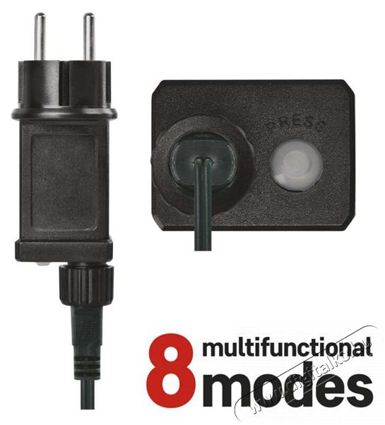 Emos D4AM08 12m/120LED/k&uuml;l-belt&eacute;ri/t&ouml;bbsz&iacute;nű kar&aacute;csonyi LED f&eacute;nyf&uuml;z&eacute;r H&aacute;ztart&aacute;s / Otthon / K&uuml;lt&eacute;r - Vil&aacute;g&iacute;t&aacute;s / elektromoss&aacute;g - Hangulat teremtő vil&aacute;g&iacute;t&aacute;s - 456774