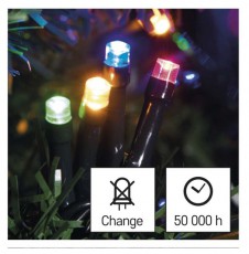 Emos D4AM08 12m/120LED/k&uuml;l-belt&eacute;ri/t&ouml;bbsz&iacute;nű kar&aacute;csonyi LED f&eacute;nyf&uuml;z&eacute;r H&aacute;ztart&aacute;s / Otthon / K&uuml;lt&eacute;r - Vil&aacute;g&iacute;t&aacute;s / elektromoss&aacute;g - Hangulat teremtő vil&aacute;g&iacute;t&aacute;s - 456774