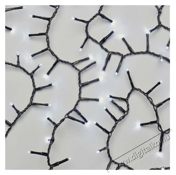 Emos D4BC02 8m/400LED/k&uuml;l-belt&eacute;ri/időz&iacute;tős/hideg feh&eacute;r/s&uuml;ni kar&aacute;csonyi LED f&eacute;nyf&uuml;z&eacute;r H&aacute;ztart&aacute;s / Otthon / K&uuml;lt&eacute;r - Vil&aacute;g&iacute;t&aacute;s / elektromoss&aacute;g - Hangulat teremtő vil&aacute;g&iacute;t&aacute;s - 456778