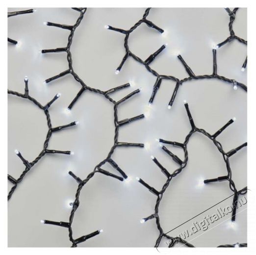 Emos D4BC02 8m/400LED/k&uuml;l-belt&eacute;ri/időz&iacute;tős/hideg feh&eacute;r/s&uuml;ni kar&aacute;csonyi LED f&eacute;nyf&uuml;z&eacute;r H&aacute;ztart&aacute;s / Otthon / K&uuml;lt&eacute;r - Vil&aacute;g&iacute;t&aacute;s / elektromoss&aacute;g - Hangulat teremtő vil&aacute;g&iacute;t&aacute;s - 456778