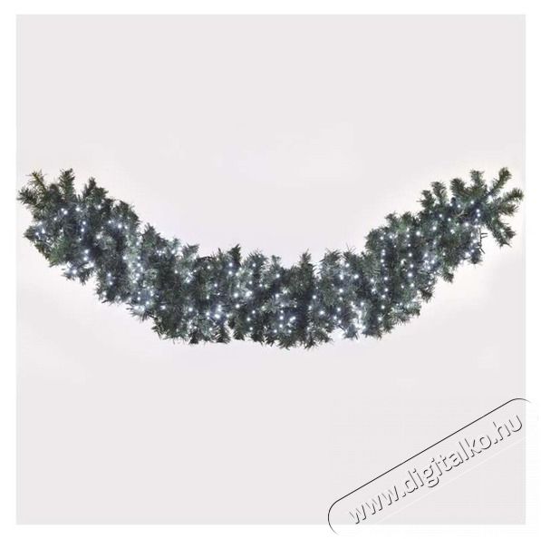 Emos D4BC02 8m/400LED/k&uuml;l-belt&eacute;ri/időz&iacute;tős/hideg feh&eacute;r/s&uuml;ni kar&aacute;csonyi LED f&eacute;nyf&uuml;z&eacute;r H&aacute;ztart&aacute;s / Otthon / K&uuml;lt&eacute;r - Vil&aacute;g&iacute;t&aacute;s / elektromoss&aacute;g - Hangulat teremtő vil&aacute;g&iacute;t&aacute;s - 456778