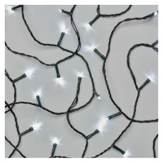 Emos D4AC03 12m/120LED/k&uuml;l-belt&eacute;ri/időz&iacute;tős/hideg feh&eacute;r kar&aacute;csonyi LED f&eacute;nyf&uuml;z&eacute;r H&aacute;ztart&aacute;s / Otthon / K&uuml;lt&eacute;r - Vil&aacute;g&iacute;t&aacute;s / elektromoss&aacute;g - Led szalag / f&eacute;nyf&uuml;z&eacute;r - 462012