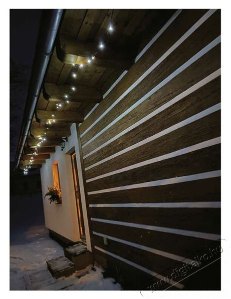 Emos D4AC03 12m/120LED/k&uuml;l-belt&eacute;ri/időz&iacute;tős/hideg feh&eacute;r kar&aacute;csonyi LED f&eacute;nyf&uuml;z&eacute;r H&aacute;ztart&aacute;s / Otthon / K&uuml;lt&eacute;r - Vil&aacute;g&iacute;t&aacute;s / elektromoss&aacute;g - Led szalag / f&eacute;nyf&uuml;z&eacute;r - 462012