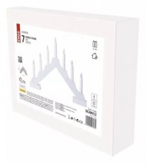 Emos DCAW12 led gyertya piramis H&aacute;ztart&aacute;s / Otthon / K&uuml;lt&eacute;r - Vil&aacute;g&iacute;t&aacute;s / elektromoss&aacute;g - Hangulat teremtő vil&aacute;g&iacute;t&aacute;s - 465586