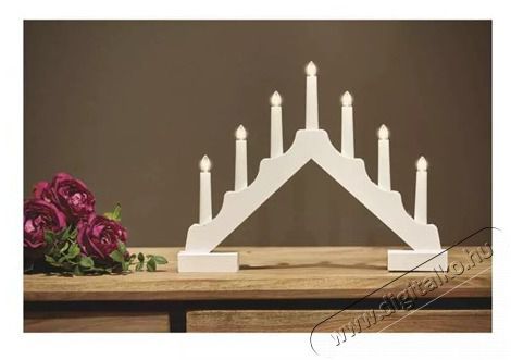 Emos DCAW12 led gyertya piramis H&aacute;ztart&aacute;s / Otthon / K&uuml;lt&eacute;r - Vil&aacute;g&iacute;t&aacute;s / elektromoss&aacute;g - Hangulat teremtő vil&aacute;g&iacute;t&aacute;s - 465586