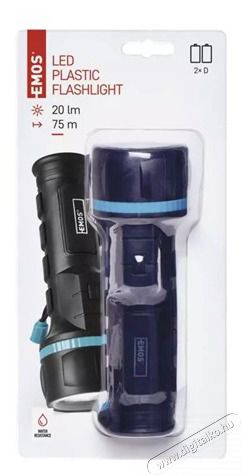 Emos P3862 LED eleml&aacute;mpa 20LM H&aacute;ztart&aacute;s / Otthon / K&uuml;lt&eacute;r - Vil&aacute;g&iacute;t&aacute;s / elektromoss&aacute;g - Zsebl&aacute;mpa / eleml&aacute;mpa - 466793