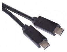 Emos SM7022BL T&Ouml;LTŐ- &Eacute;S ADATK&Aacute;BEL USB-C 3.1 / USB-C 3.1, 1 M, FEKETE Mobil / Kommunik&aacute;ci&oacute; / Smart - Mobiltelefon kieg&eacute;sz&iacute;tő / tok - H&aacute;l&oacute;zati-, aut&oacute;s t&ouml;ltő - 465546