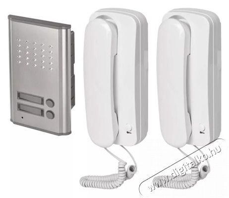 Emos H1086 k&eacute;tlak&aacute;sos audio kaputelefon H&aacute;ztart&aacute;s / Otthon / K&uuml;lt&eacute;r - Lak&aacute;sfelszerel&eacute;s - Csengő - 469058