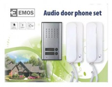 Emos H1086 k&eacute;tlak&aacute;sos audio kaputelefon H&aacute;ztart&aacute;s / Otthon / K&uuml;lt&eacute;r - Lak&aacute;sfelszerel&eacute;s - Csengő - 469058