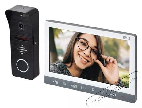 Emos H3010 vide&oacute; kaputelefon szett EM-10AHD H&aacute;ztart&aacute;s / Otthon / K&uuml;lt&eacute;r - Lak&aacute;sfelszerel&eacute;s - Csengő - 469052
