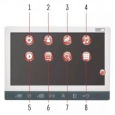 Emos H3010 vide&oacute; kaputelefon szett EM-10AHD H&aacute;ztart&aacute;s / Otthon / K&uuml;lt&eacute;r - Lak&aacute;sfelszerel&eacute;s - Csengő - 469052