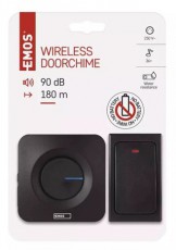 Emos P5729B vezet&eacute;k n&eacute;lk&uuml;li csengő H&aacute;ztart&aacute;s / Otthon / K&uuml;lt&eacute;r - Lak&aacute;sfelszerel&eacute;s - Csengő - 469060