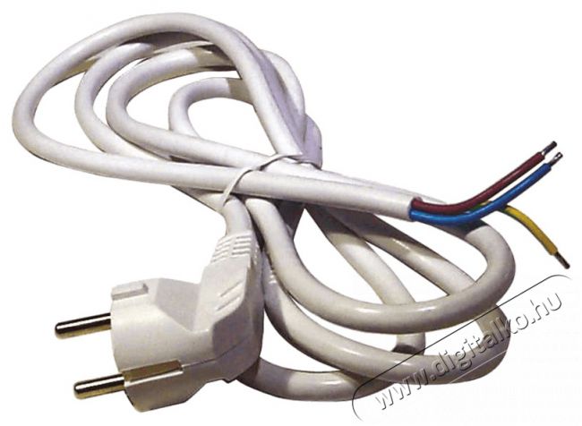 Emos S14315 Flexo Pvc 5m 3&times;1mm2 feh&eacute;r szerelhető k&aacute;bel Mobil / Kommunik&aacute;ci&oacute; / Smart - Tablet / E-book kieg&eacute;sz&iacute;tő, tok - K&aacute;bel - 456345