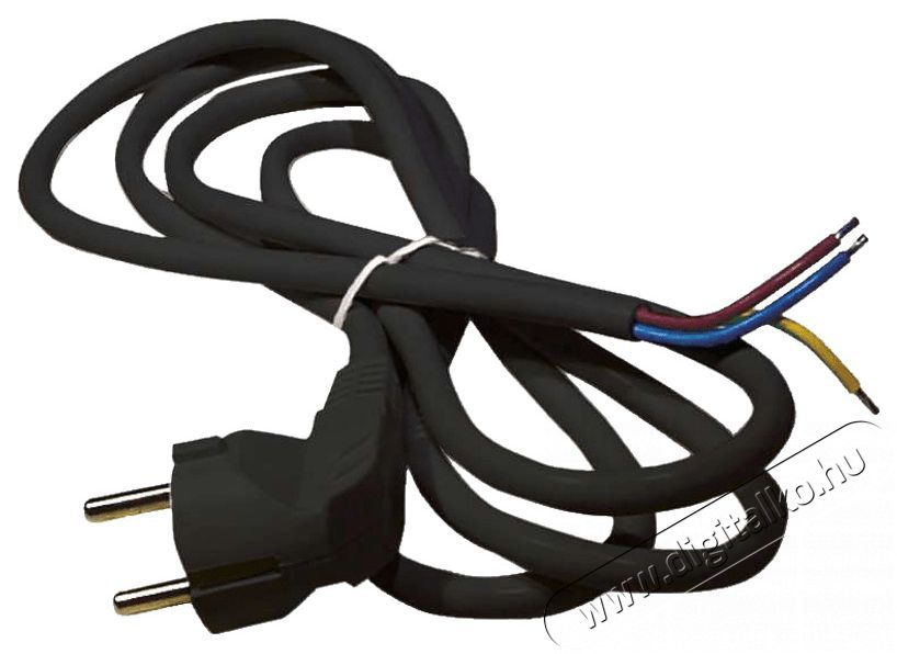 Emos S18315 Flexo Pvc 5m 3&times;1mm2 fekete szerelhető k&aacute;bel Mobil / Kommunik&aacute;ci&oacute; / Smart - Tablet / E-book kieg&eacute;sz&iacute;tő, tok - K&aacute;bel - 456346