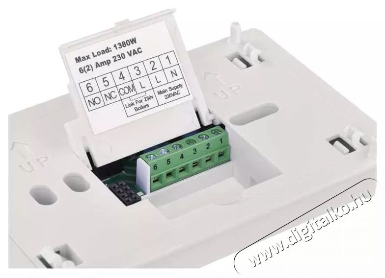 Emos P56201 GoSmart digit&aacute;lis wifi szobatermoszt&aacute;t H&aacute;ztart&aacute;s / Otthon / K&uuml;lt&eacute;r - Okos otthon - Termoszt&aacute;t - 468183