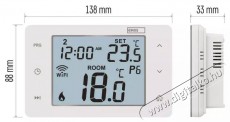 Emos P56201 GoSmart digit&aacute;lis wifi szobatermoszt&aacute;t H&aacute;ztart&aacute;s / Otthon / K&uuml;lt&eacute;r - Okos otthon - Termoszt&aacute;t - 468183