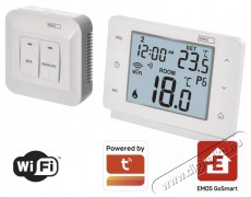 Emos P56211 GoSmart vezet&eacute;k n&eacute;lk&uuml;li wifi szobatermoszt&aacute;t H&aacute;ztart&aacute;s / Otthon / K&uuml;lt&eacute;r - Okos otthon - Termoszt&aacute;t - 468184