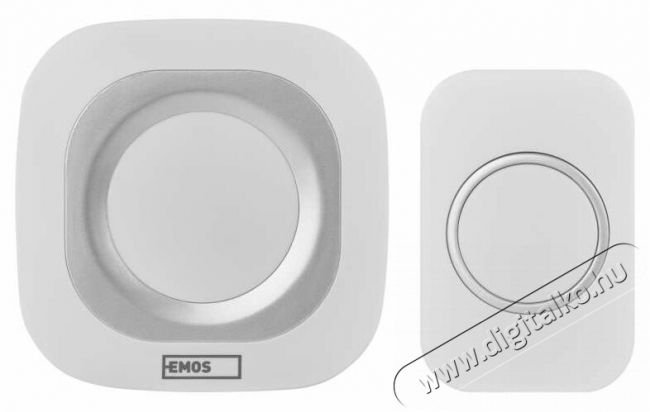 Emos P5733W vezet&eacute;k n&eacute;lk&uuml;li csengő H&aacute;ztart&aacute;s / Otthon / K&uuml;lt&eacute;r - Lak&aacute;sfelszerel&eacute;s - Csengő - 459671