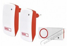 Emos P5750.2R AC vezet&eacute;k n&eacute;lk&uuml;li csengő H&aacute;ztart&aacute;s / Otthon / K&uuml;lt&eacute;r - Lak&aacute;sfelszerel&eacute;s - Csengő - 418197